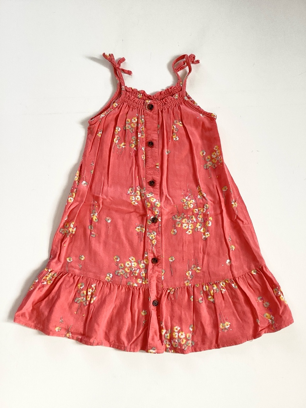 Peyton & Parker Coral Floral Sundress